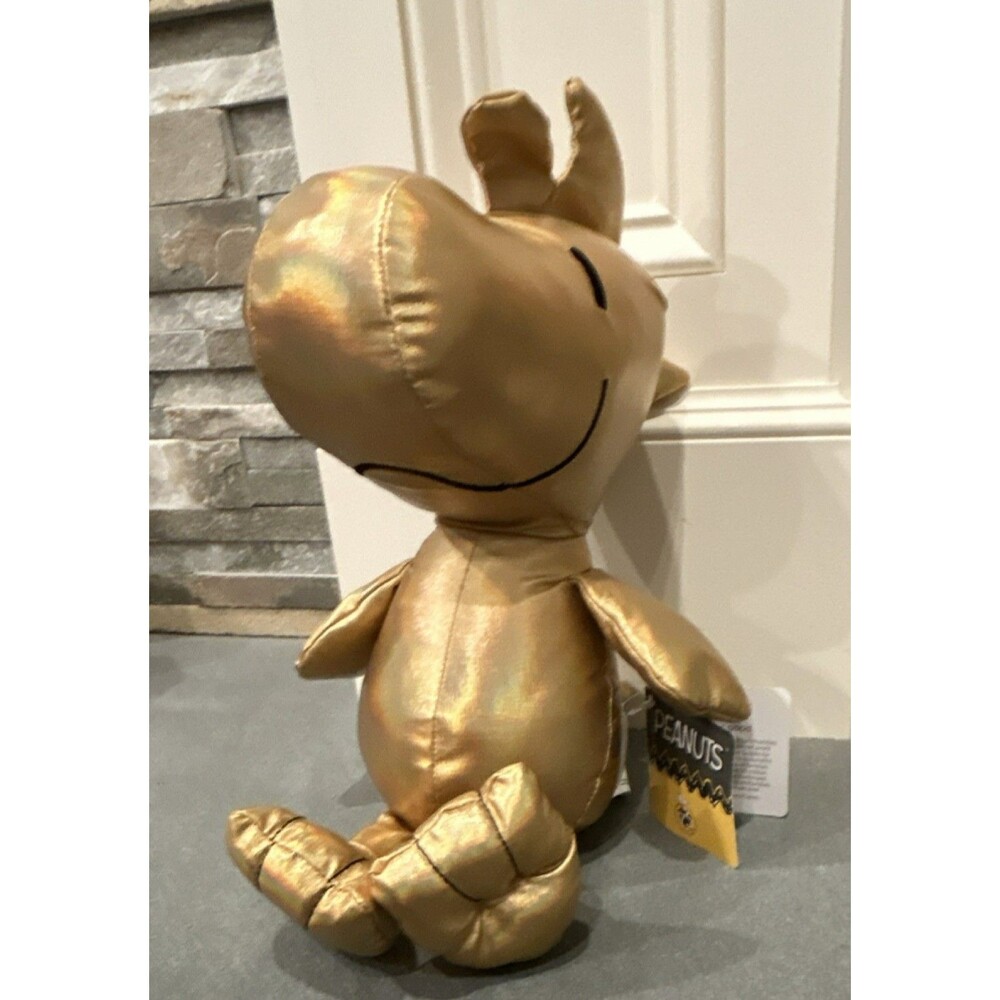 Kohl's Cares Woodstock Peanuts 75th Anniversary Gold Plush Bird 14 in